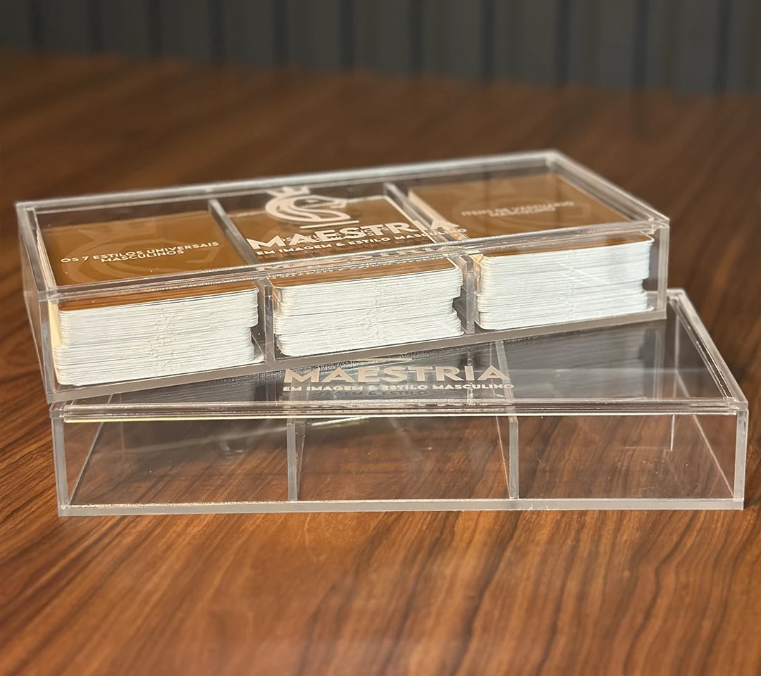 Jogo de cartas - Caixa de Acrílico - Image 4